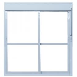 Imagem do produto Porta de Correr 2 Folhas Com Persiana Integrada manual