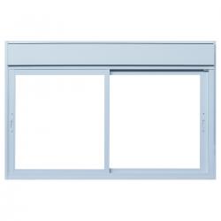 Imagem do produto Janela de Correr 2 folhas com persiana integrada motorizada