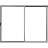  - Janela de Correr 2 Folhas sendo 1 Folha Fixa e 1 Folha Mvel