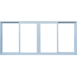 Imagem do produto Janela de correr 4 folhas com Vidro Temperado 6mm