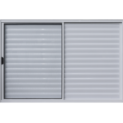 Imagem do produto Janela Veneziana 3 Folhas sendo 1 Folha Fixa e 2 Folhas Mveis