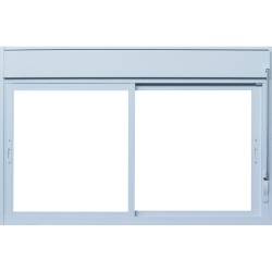 Imagem do produto Janela de Correr 2 Folhas com Persiana Integrada Manual