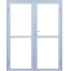 Imagem do produto Porta de Giro 2 Folhas com Vidro Temperado 6mm