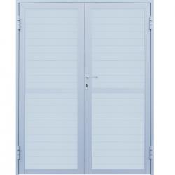 Imagem do produto Porta de Giro 2 Folhas em Lambris Horizontais